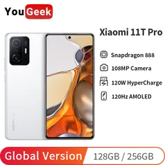 Xiaomi 11 t pro 128gb Versão global branco