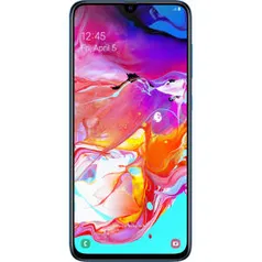 Smartphone Samsung Galaxy A70 128GB Dual Chip Android 9.0 Tela 6.7" Octa-Core 4G Câmera Tripla 32MP + 5MP + 8MP (UW) - Azul