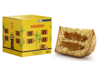 (Primeira compra ) Panettone Havanna Recheado de Doce de Leite 500G 