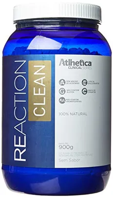 Reaction Clean, Athletica Nutrition, sem Sabor, 900g