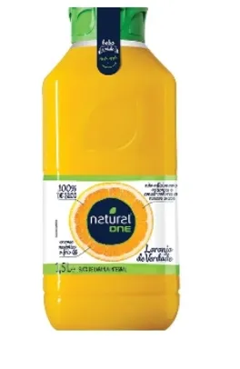 [Leve 3] Suco de Laranja Integral Refrigerado Natural One 100% Suco 1,5 Litros 