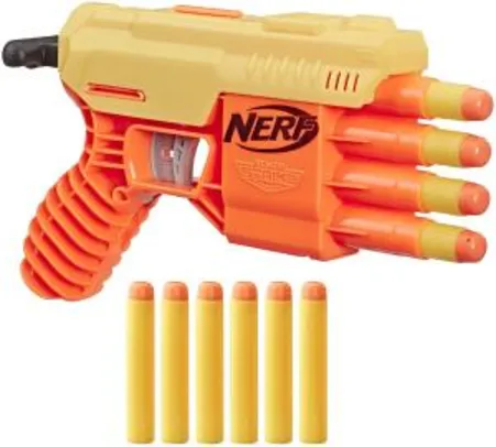 [PRIME] Lança Dardos Nerf Alpha Fang E7570 Hasbro Laranja | R$35