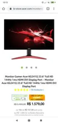 Monitor Acer 144hz