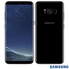 Samsung Galaxy S8 Preto, com Tela de 5,8”, 4G, 64 GB e Câmera de 12 MP - SM-G950 - SGG950PTO - R$2399