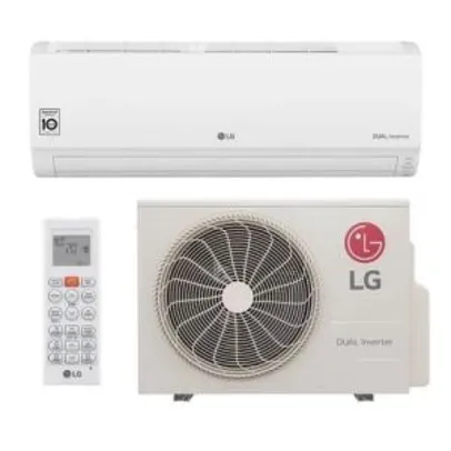 [Cliente ouro] Ar-condicionado Split LG 9.000 BTUs Quente/Frio - Dual Inverter Voice R$1785