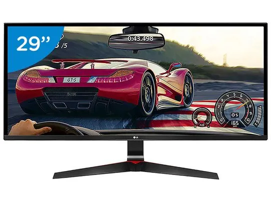 Monitor Gamer LG 29UM69G-BAWZ Pro Gamer - 29” LED Full HD UltraWide IP