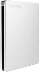 [Frete Prime] HD Externo Portátil Toshiba Canvio Slim 2TB Prata USB 3.0 - R$502