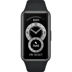 [AME SC R$ 92 ] R$ Smartwatch HUAWEI Band 6 1.47''AMOLED Monitoramento de Frequência Cardíaca