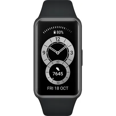 [AME SC R$ 92 ] R$ Smartwatch HUAWEI Band 6 1.47''AMOLED Monitoramento de Frequência Cardíaca