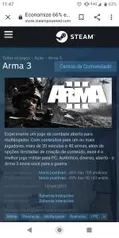 Jogo Arma 3 para PC - R$24