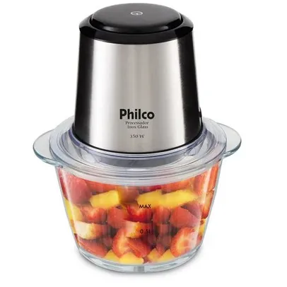 Processador Philco Inox Glass 350W PPS01I