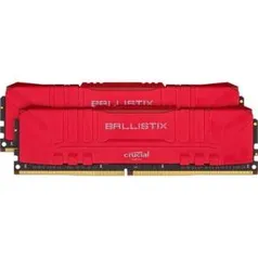 Memória Crucial Ballistix Sport LT, 16GB (2X8), 3600MHz, DDR4, CL16, Vermelha - BL2K8G36C16U4R