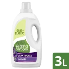 [Prime] Sabão Líquido Sétima Geração Lavanda 3 Lt, R$ 29