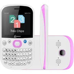 Celular Lenoxx CX-920 Tri Chip, Tv, MP3, Wi-Fi, Filmadora, TV analógica, Bluetooth ´R$80