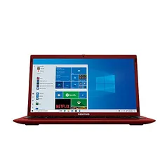 Notebook Positivo Motion Q464C Red Quad Core 4GB 64GB Tela 14 Windows10