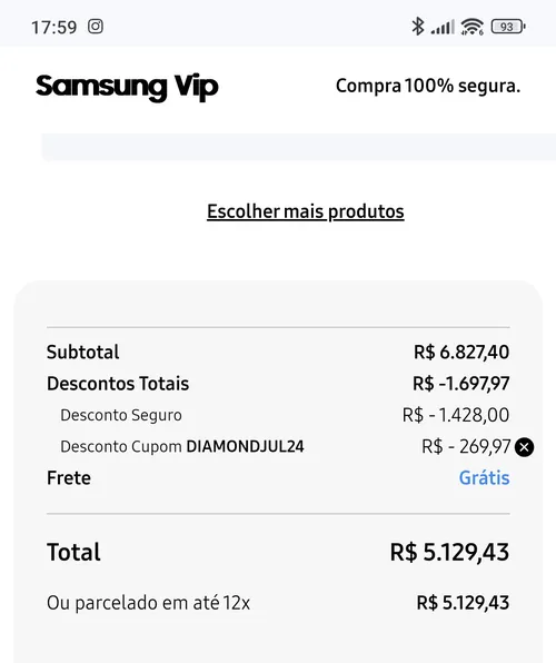 Imagen na descrição da promoção