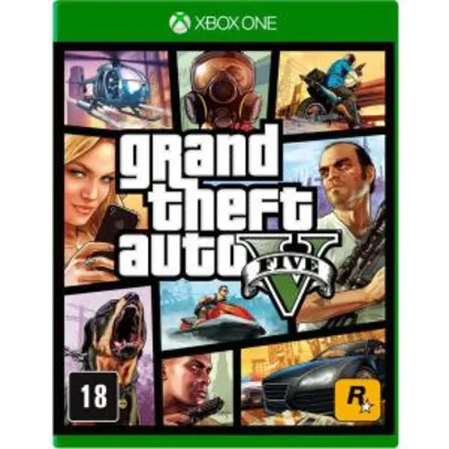 [Xbox Live Gold] Grand Theft Auto V & Pacote de dinheiro Tubarão-Branco R$56,70