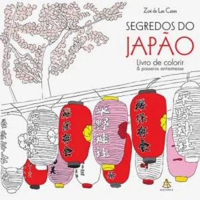 [Submarino] Livro para Colorir - Segredos do Japão R$4