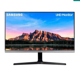 Monitor Profissional Samsung 28" 4K UHD, IPS, HDR 10, 98% DCI-P3, HDMI, DisplayPort, VESA, LU28R550U