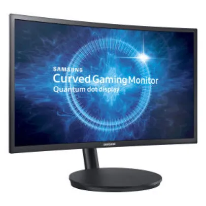 Monitor Gamer LCD 23,5" 1ms, 144hz Widescreen Full HD Samsung LC24FG70FQLXZD - R$ 1233