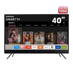 Smart TV LED 40" Full HD Samsung 40K5300 por R$1599