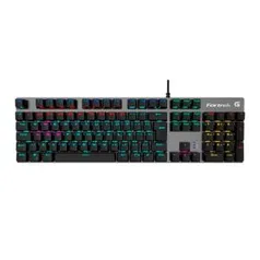 TECLADO MECANICO FORTREK BLACK HAWK RAINBOW SWITCH BLUE, 70548 R$193