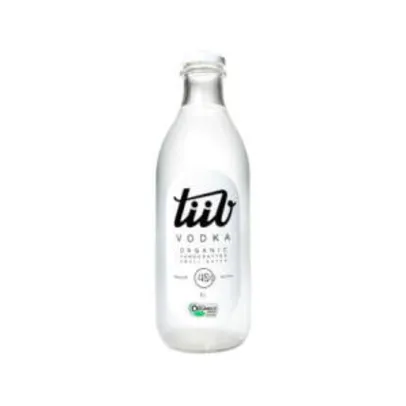 Vodka Artesanal TiiV Orgânica - 1L | R$60