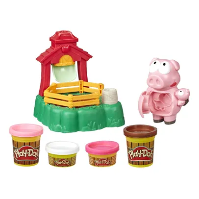 Massa de Modelar - Play-Doh - Animal Crew - Fazendinha da Mamãe Leitoa - Hasbro