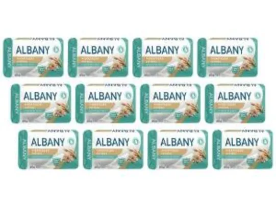 [APP] [Clube da Lu] Sabonete em Barra Hipoalergênico Albany - Hidratação Antibac 85g 12 Unidades