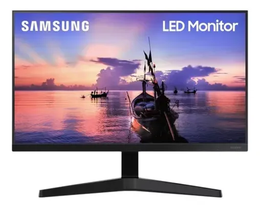 Monitor Gamer 24'' T350 Fhd Preto Samsung Bivolt AC 100-240V