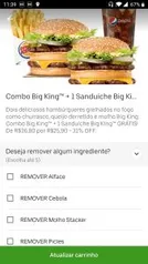 [Usuários Selecionados] R$15 OFF em Compras acima de R$30 no BK