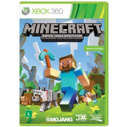 Jogo Minecraft - Xbox 360 - R$ 44,90