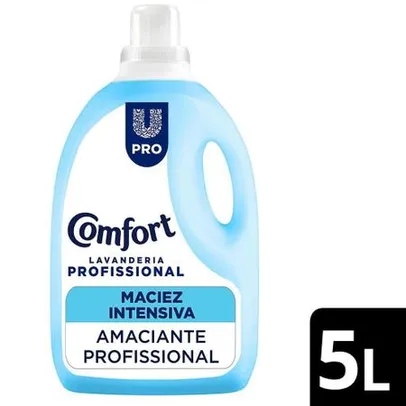 Amaciante Comfort Lavanderia Profissional Maciez Intensiva 5L