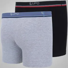 Kit de Cueca Boxer Lupo com 2 Unidades - Adulto por R$ 26