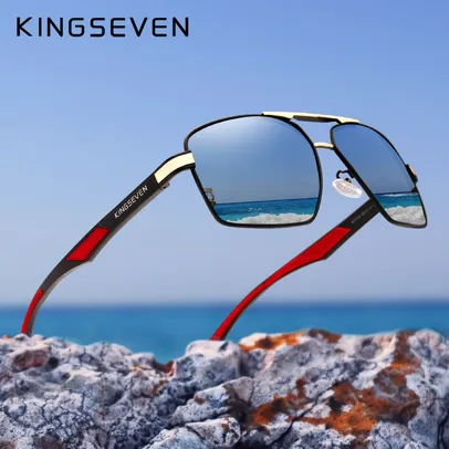 Óculos de Sol Polarizado Kingseven | R$58