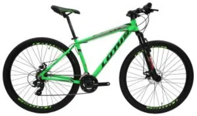 [AME r$1144] Bicicleta MTB Alúminio Cairu Lotus Aro 29 21 Marchas Shimano Freio à Disco Quadro 17.5 - R$1345