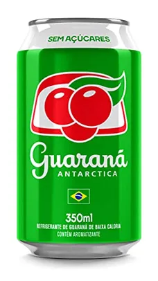 [PRIME| REC]Refrigerante Guaraná Antarctica Sem Açúcar Lata 350ML