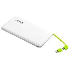 Carregador Pineng Power Bank Original Slim PN-951 10000mAh Branco - R$ 45