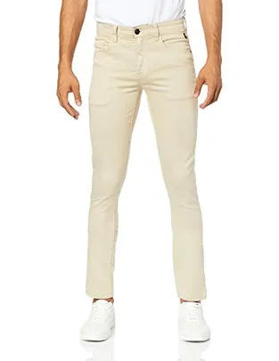 Calça Cont. Skinny Color, Reserva, Masculino, Areia, 38