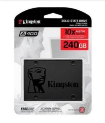 SSD Kingston 240gb Sa400 S37 6g - R$190