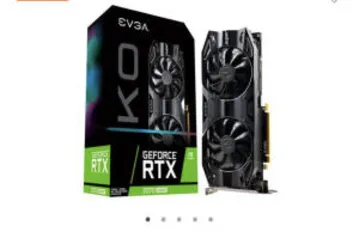 Placa de Vídeo EVGA NVIDIA GeForce RTX 2070 Super KO Gaming, 8GB, R$3100