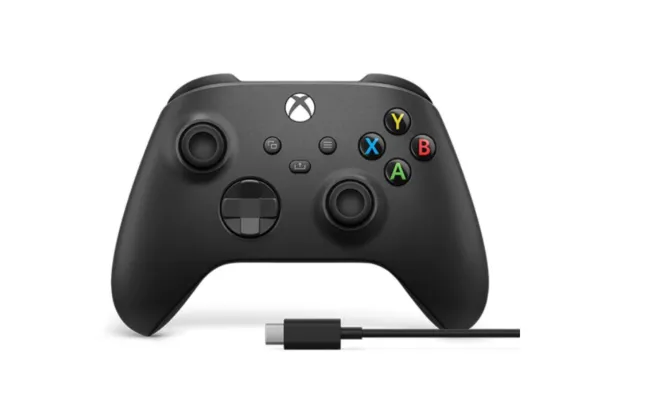 Controle Sem Fio Xbox + Cabo Usb-C | R$ 382