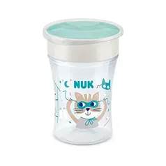 NUK Magic Copo Antivazamento 360° Boy, 230 ml, Azul