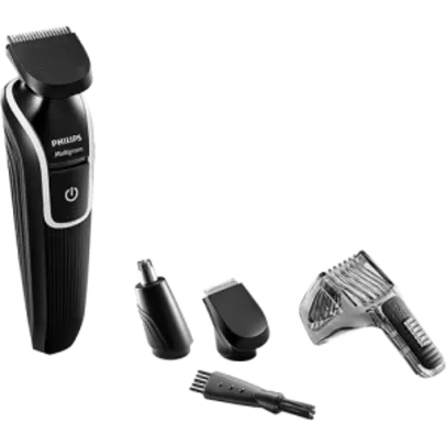 Kit Aparador de Pelos Philips Multigroom QG3339/15 Bateria Recarregável 12W