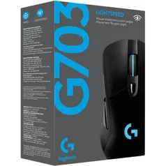 [App] Mouse Gamer Logitech G703 Hero Lightspeed Sem Fio | R$387