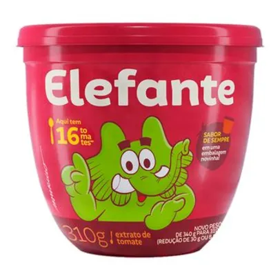 Extrato de Tomate Elefante 310g