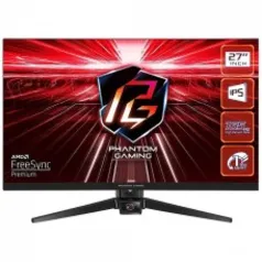 Monitor IPS ASRock Phantom Gaming PG27FF1A, 27 Pol, Full HD, 1ms, 165Hz, HDR, FreeSync, HDMI/DP