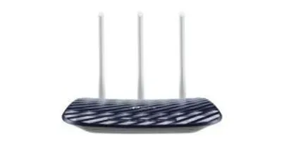 Roteador TP-Link Dual Band 750Mbps, 3 Antenas - Archer C20 | R$ 190