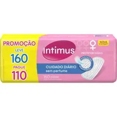 [PRIME] Protetor diário Intimus 160 unidades | R$20