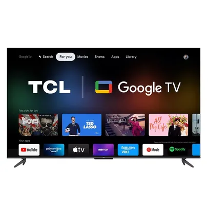 Smart TV TCL 65" 4K 65P735 LED HDMI 2.1 HDR Dolby Vision Atmos Google TV WiFi